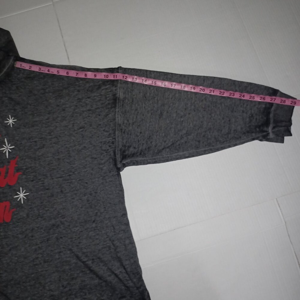 LANE BRYANT " OH WHAT FUN " GRAPHIC HOODIE - Picture 9 of 9